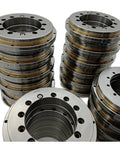 Top Shelf Yrt Rotary Table Bearing P2 P4 Precision Class stacked for CNC indexing and robotic arms, showcasing smooth precision.