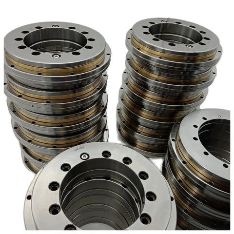 Top Shelf Yrt Rotary Table Bearing P2 P4 Precision Class stacked for CNC indexing and robotic arms, showcasing smooth precision.