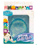 Blue Gelli Gel Squishy Boasting Slow Flow Glitter And Iconic Shape Memory For Ultimate Stress Relief and cute packaging design.