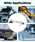Badass 1/4 Inch Air Pneumatic Angle Die Grinder, High Speed Aluminum Alloy Polisher And Cutter displayed among various applications.
