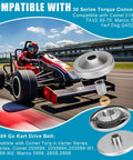 30 Series Torque Converter Clutch For Go Karts With Three Quarter Inch Bore And Three Sixteenth Keyway includes 203589 Drive Belt