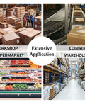 Heavy Duty Digital Floor Scale Built Like A Tank For Warehouse Shipping And Postal Operations; various scaling environments including supermarket and warehouse.