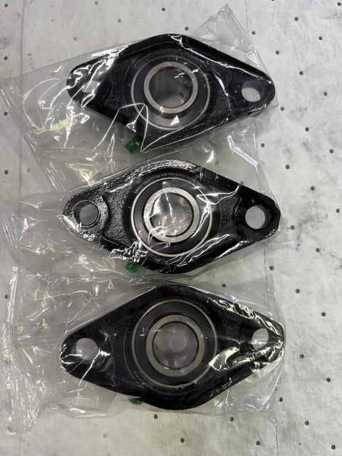 Tough As Nails 3 Piece Replacement Bearing Kit For Fisher Poly Caster And Steel Caster Sand Salt Spreader, includes three roller bearings.