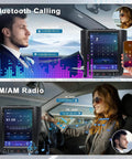 9.7 Inch Car Radio Upgrade Dash Kit For Dodge Ram 2013-2018, Android 13 with Bluetooth calling and FM/AM radio interface