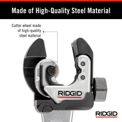 2-In-1 Close Quarters Tubing Cutter With Auto Feed For 1/4 To 1-1/8 Inch Copper, Brass, And Aluminum Tubing, Compact Auto-Feed Cutter Delivers Clean, Precise Cuts In Tight Spaces For Pros