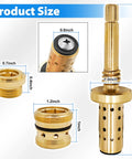 Temptrol Shower Valve Rebuild Kit With Cartridge TA 10 Seats TA 4 And Seat Removal Tools T 35 A B dimensions
