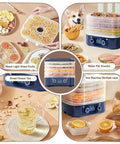 No Sweat Compact Home Dehydrator For Countertops With Five Stackable Trays, Precise Heat Controls And Whisper Quiet Fan For Locking Fresh Flavor, Making Homemade Beef Jerky, Veggies And Game Changing Snacks On The Fly with fruits, snacks, and tea.
