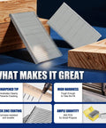 14 Gauge 2 Inch Galvanized Steel Concrete T Nails Heavy Duty For Wood And Concrete Projects 800 Pieces Box Durable Rust-Resistant Finish Indoor Outdoor Use, angled nail strips