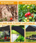 Ninety Percent Shade Cloth Ten By Twenty Feet Beat The Heat With This Heavy Duty Sun Block Mesh Tarp Featuring Reinforced Grommets For Greenhouse Garden Patio Backyard Plants Pergola And Chicken Coop