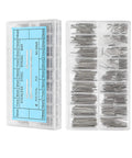 Pro Grade Watch Band Repair Kit With Stainless Steel Spring Bars And Cotter Pins 360 Piece Set In 18 Sizes from 6mm to 23mm