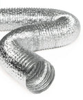 3 Inch Aluminum Flexible Air Duct Hose For HVAC Ductwork 25 Feet Long With Insulated Outer And Inner Aluminum Construction