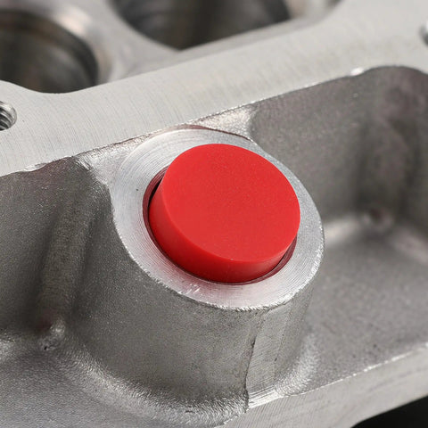 Top Tier Silicone Bottle Stoppers Assortment Kit With 250 High Temp Tapered Plugs For Powder Coating Painting Anodizing And Plating Jobs Ensures No Paint Mist Enters Holes Makes Site Organization A Breeze For Pros Who Need Durable Multi Color Caps. red silicone plug sealing machined metal hole