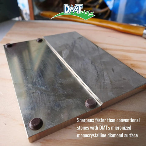 Dia Sharp Bench Stone Diamond Knife Sharpener For Workshop Jobsite And Kitchen Extra Fine Flat Diamond Surface Non Slip Base