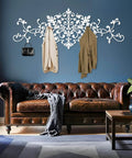 Upgrade Your Space With This Super Sturdy Scroll Metal Coat Rack And Grab A Quick Jacket On This Dang Good Looking Wall Mounted Hat Rack.