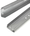 Vertical Garage Door Track Replacement Kit Left And Right Rails For 7 Foot Doors Galvanized Steel Hardware 2 Inch Roller Compatibility