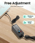 Portable 72W Hot Wire Foam Cutter With 100 To 240V AC Power adjustment control on a wooden table