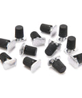 Sweet Quarter Inch Hex Head Studs For Magnetic Workshop Storage Panel Twelve Pack showing a close-up of steel and plastic assembly for tool organization.