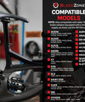 List of compatible models for All In One Hydraulic Brake Bleed Kit With Mineral Oil For Shimano And Tektro Brakes