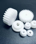 0.7M POM Spur Gear 26T With 8mm Bore Straight Teeth Gear For RC Cars Robotics And Hobby Builds Durable White Plastic Pinion