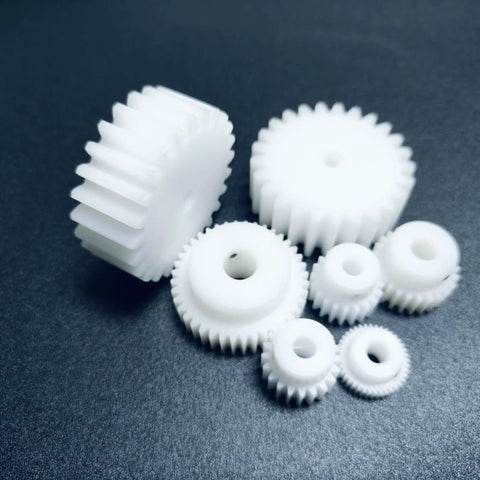 0.7M POM Spur Gear 26T With 8mm Bore Straight Teeth Gear For RC Cars Robotics And Hobby Builds Durable White Plastic Pinion