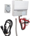 Generator Transfer Switch Kit For Home Use, 10 Circuits, 30 Amp, Model 310CRK, showing components and connectors.