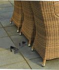 Four Pack Wicker Sofa Clips For Patio Furniture Outdoor Couches Connectors To Secure Sectional Chairs In Place And Reusable Clips