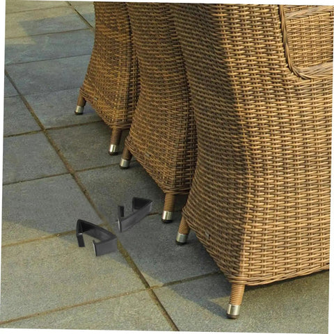 Four Pack Wicker Sofa Clips For Patio Furniture Outdoor Couches Connectors To Secure Sectional Chairs In Place And Reusable Clips