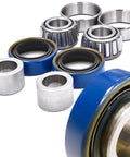 Beefed-Up Front Wheel Bearing Rebuild Kit With Spring Loaded Seals And Spacer For Scag Turf Tiger SMST SMT SMTC SMWC Series Premium Upgrade
