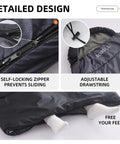Close-up of Lightweight Warm Weather Sleeping Bag For Adults And Teens With Compression Sack, Compact Backpacking Gear features.