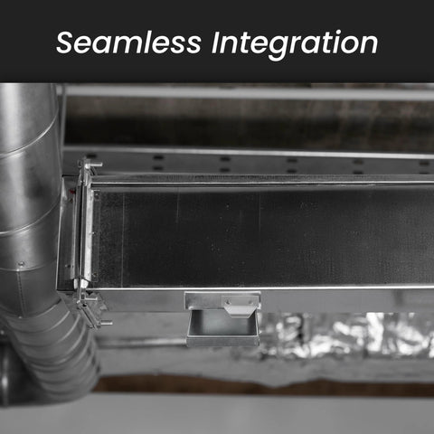 Duct access door, galvanized steel, 8 x 8 in, with hinged latch for HVAC inspection