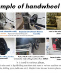Example of 6 Inch Ultimate Handwheel For Any Machine Fits Three Quarter Inch Shaft Or Smaller Ideal For Table Saw Milling Machine Lathe