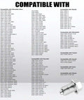 Sick And Tired Of Drips? Grab This M14x1.5 Magnetic Oil Drain Plug Kit With Hex Head, Plus Six Top Gaskets For A Clean Leak Proof Stop To Your Car Problems Right Now. Compatible vehicle fitment chart and silver magnetic drain plug