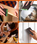 Using 12 Pack Sanding Block With 60 80 120 220 Grit Sanding Sponges Washable And Reusable Handy Wood And Drywall Sandpaper Block