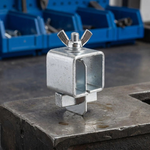 Heavy Duty Weld Clamps For Butt Welding 8 Pack Plated Clips Built For Quick Install And High Power Welding Equipment Delivers Solid Electrical Connection And Durable Performance