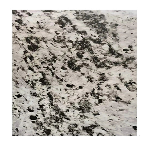 Close-up of Marble Look Peel And Stick Countertop Vinyl Wrap 36 By 240 Inch, showing black, white, grey texture, kitchen cover