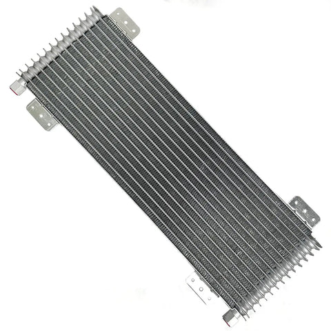 Heavy Duty 40k Transmission Oil Cooler Kit For Towing And Large Trucks With Low Pressure Drop And Max 40,000 GVW Includes Mounting Hardware