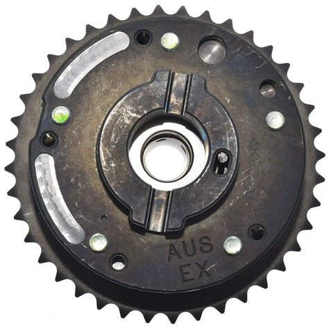 Garage Tested Variable Timing Sprocket With Corrosion Resistant Housing And Reinforced Brackets top view, showcasing durable design and precise alignment features.