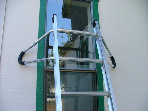 Ladder Stabilizer Standoff Brackets With Foam Elbows Sold In Pairs For Aluminum And Fiberglass Ladders Open D Or O Rung Holes