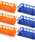 Six Pack 28 Well Test Tube Rack For Lab Use Detachable Plastic Stand Centrifuge Tube Holder Storage For 10ml 15ml And 50ml Tubes