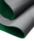 Indoor and Outdoor Golf Putting Practice Mat Set with 78 by 24 inch realistic green showing textured non-slip bottom surface