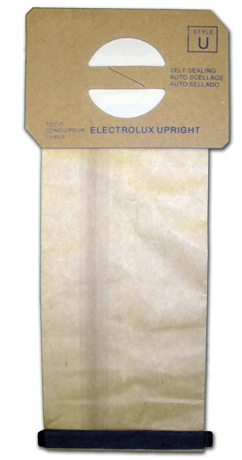 Electrolux Upright U Style vacuum bag from the Replacement Micro Filtration Vacuum Bags 12 Pack Fits Electrolux Upright U Style Aerus Epic ProTeam ProLux ProCare ProForce Uprights Plus Discovery Genesis Lux Vacuum Cleaners For Easy Fit And Heavy Dust Capture collection.