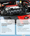 Portable Waterproof Engine Repair Sealant Kick Those Drips To The Curb With Rock Solid Bonding Built Tough For Grease Monkey Jobs High Performance Underhood Fix For Coolant And Oil Leaks Fast Setting Heavy Duty Adhesive Solution 2 Pack on a car engine.