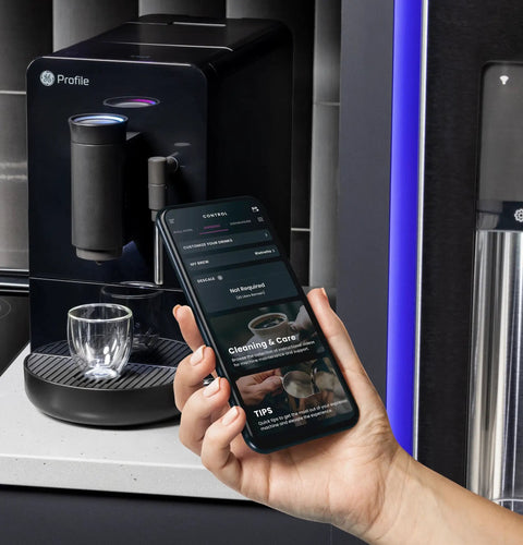 Game Changer Automatic Espresso Machine Packing Built In Milk Frother One Touch Brew and Smart Wifi Control with mobile app.