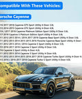 Porsche Cayenne Gas Cap Replacement 95820124131 compatible models list and vehicle image