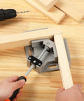 Corner Clamps For Woodworking 2 Pack 90 Degree Right Angle Clamps With Adjustable Swing Jaw Aluminum Alloy Frame built tough