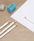 Four Pro Grade Hard Graphite Sketch Pencils 6 Pack For Drawing Art, pre-sharpened, with eraser, sharpener, and drawing paper.