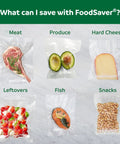 Automatic Vacuum Sealer Machine With Bag Detection And Sous Vide Friendly Design For Home Cooks Includes Pro Grade Sealer Bags