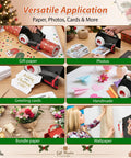 Game Changing Gift Wrap Cutter With Built In Tape Dispenser Slick Gliding Blade for gift wrapping, photos, and handmade crafts.
