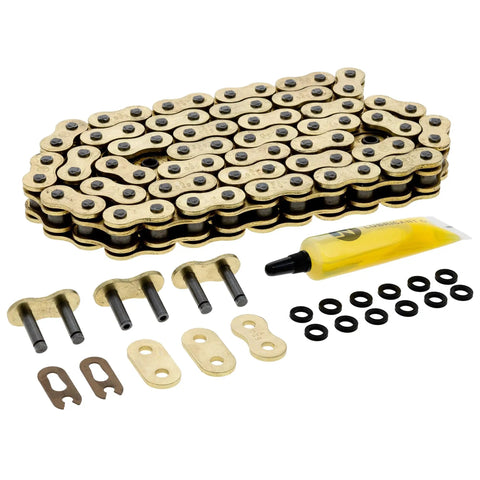 Heavy Duty Drive Sprocket Chain Combo For Polaris Scrambler 500 And Trail Blazer 400 Front 13 Tooth Rear 36 Tooth 520 X Ring 76 Links