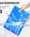 Blue Large Bubble Mailers 12x16 Inch 25 Pack Usable 12x15 Inch Self Seal Padded Envelopes Waterproof
